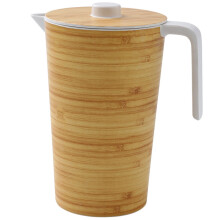 Bærbar vandbeholder, koncentratbeholdere, rund kande, kold iste, limonade, glaskande med låg, elkedel