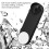 Capa protetora de silicone à prova d'água e resistente a quedas para campainha Google Nest (preta) 8