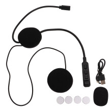 Zaawansowany system głośników Bluetooth do kasku, technologia redukcji szumów CVC zintegrowana z efektem dźwięku stereo 3D, funkcja