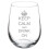 Ποτήρι κρασιού χωρίς στέλεχος 17oz Keep Calm and Drink On Crown 1