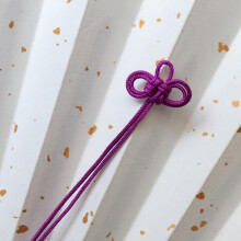 10PCS Chinese Knot Tassel Pendants for DIY Crafts, Home Curtain Drapes, Clothing Decor  Deep Purple