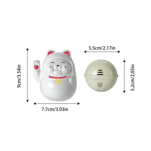 Sonnette sans fil Cat Doorbell Home à génération automatique, télécommande à induction, type split 2