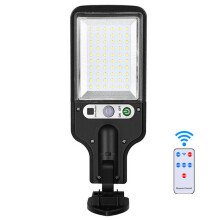Luminária de rua solar Tahtuvzn, IP65, refletor LED solar para exterior com sensor de movimento, compatível com decoração residencial (em