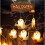 Teissuly20LED Φωτιστικά σε κορδόνι για το Halloween9,8ft Φωτιστικά σε κορδόνι για εξωτερικό 4
