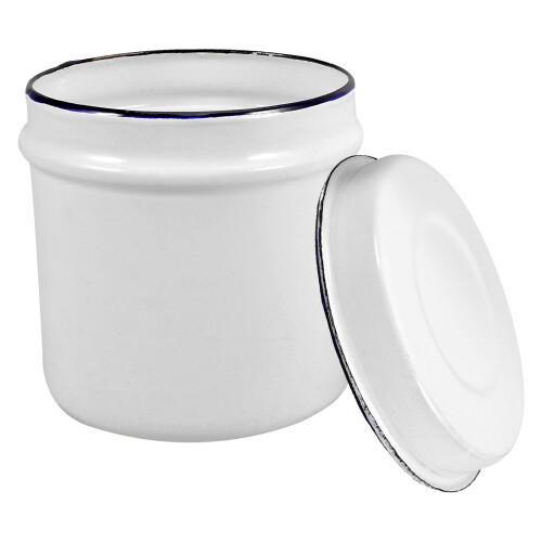 Emaille alcoholcilinder container laboratoriumapparatuur instrument