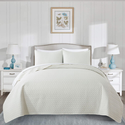Σετ παπλωμάτων JML3Piece Queen Size, μαλακό κάλυμμα από μικροΐνες, ελαφρύ κάλυμμα