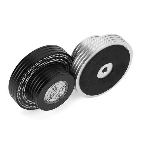 Record Weight LP Vinyl Record Clamp Level Turntable Stabilizer Vibration Player Accessories Silver 1