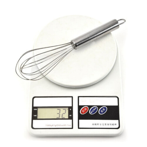 Feiona1PC Batedor de Ovos com Cabo Resistente em Aço Inoxidável 2