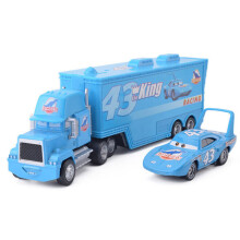 Disney Pixar Cars Chick Hicks Lightning McQueen Mack Hauler Truck & Car Toys #2