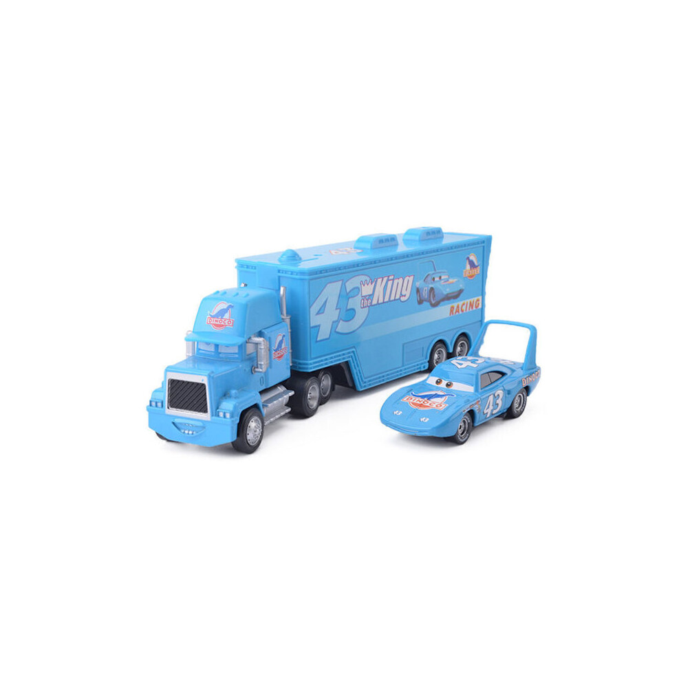 Disney Pixar Cars Chick Hicks Lightning McQueen Mack Hauler Truck & Car Toys #2