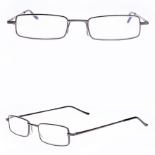 Lesebrille mit Stärke (+1,0 bis +4,0) mit sicherer Aufbewahrung, Grau, +3