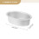 Set di 10 stencil per torte, cerchi e mini stampi per cheesecake Eease 2