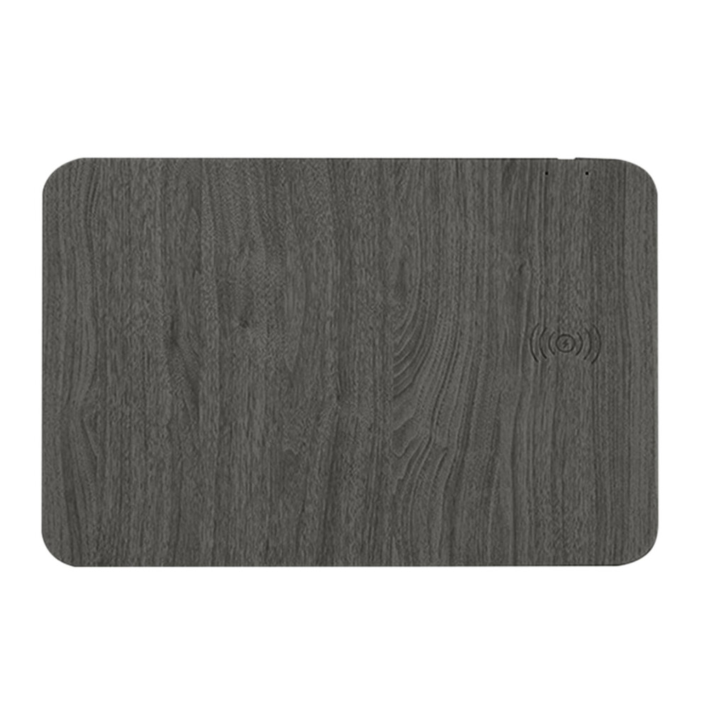 Tarmeek Wireless Charging Mouse Pad Mobile Phone Wireless Charger Wood Model On Clearance Grain 9448196933725