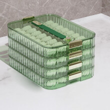 Fleischbehälter für den Kühlschrank, 3-lagig / 4-lagig, Lunchbox für den Kühlschrank zur Organisation