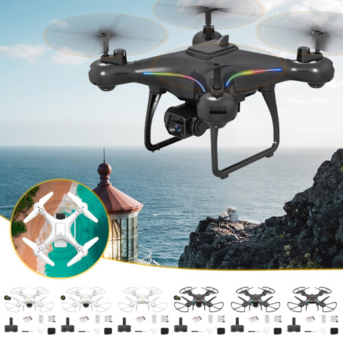 Jacenvly2024Drone για ηλικίες 2-4 ετών με χρωματιστά φώτα, σταθερό ύψος, διπλό φακό,