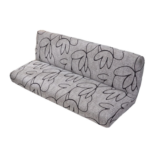 Capa elástica para sofá, capa para futon sem braços, capa estampada para móveis, capa elástica lavável para sofá sem braços, capa para sofá 1