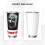Terrifier20oz Tumbler, Κούπα ταξιδιού καφέ από ανοξείδωτο ατσάλι με μόνωση κενού, Κούπα 3