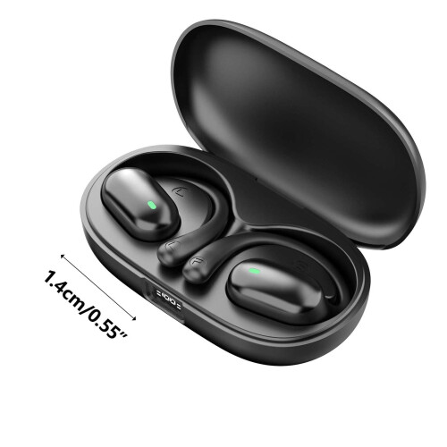 Ασύρματα ακουστικά Bluetooth Aufmer 1 με αγωγιμότηταΤοποθετημένα στο αυτίΨηφιακή 2