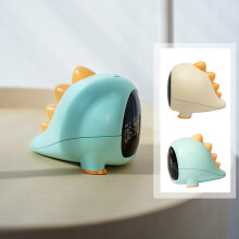 Jacenvly2024 Kinderwecker, USB-aufladbar, niedlicher Dinosaurier-Digitalwecker, passend zur Schlafzimmerdekoration, Schlafbegleiter