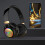 Ασύρματα ακουστικά Bluetooth Over-Ear RFUGUG, Στερεοφωνικός ήχος με βαθιά μπάσα, Λάμψη LED, 2