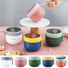 Cană de supă pentru cuptorul cu microunde de 600 ml/800 ml cu capac, cană sigură pentru cuptorul cu microunde pentru tăiței Ramen, supă,