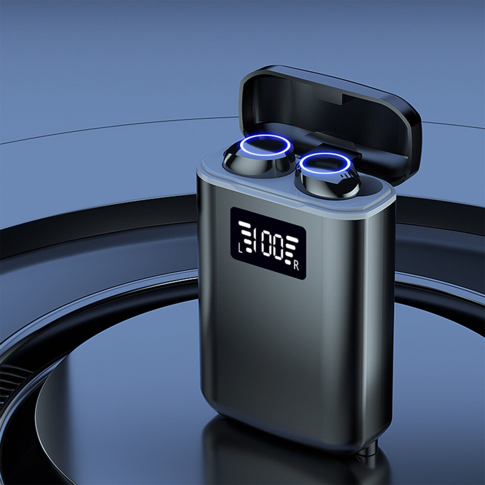 Kiplyki Wholesale Bluetooth Headset Wireless Binaural Sports Digital Display English Bluetooth Headset 9004841996530