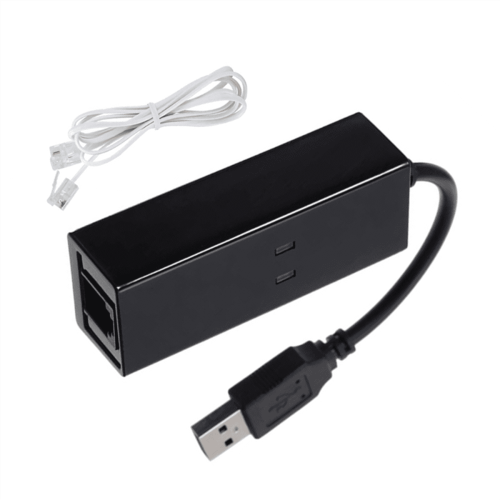 Fax Modem, USB2.0 56K External Modem Driver,Plug and Play USB Modem,Standard and Expanded At Instruction(Single Port) 2