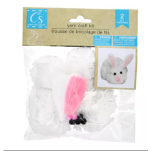 Zestaw Crafter's Square2Kits zawiera zestaw do robótek ręcznych z włóczki Króliczki
