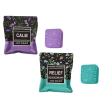 Een nieuwe keuze voor in bad: aromatische kubusvormige douchetabletten waardoor u verliefd wordt op douchen.