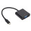 USB-C to VGA Adapter Black 2