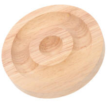 Soporte de madera para exhibir brazaletes, plato de almacenamiento para pulseras, bandeja de exhibición de pulseras de cuentas de madera