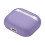 Coque en silicone compatible avec les AirPods 3 d'Apple (violette) 2
