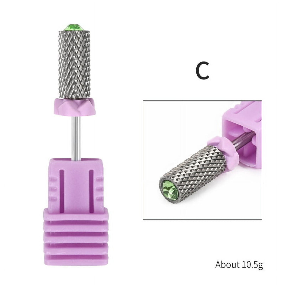 Nail Drill Bit Manicure Art Polishing Drill Bit Nail Grinding Head Tool for Home Nail Salon