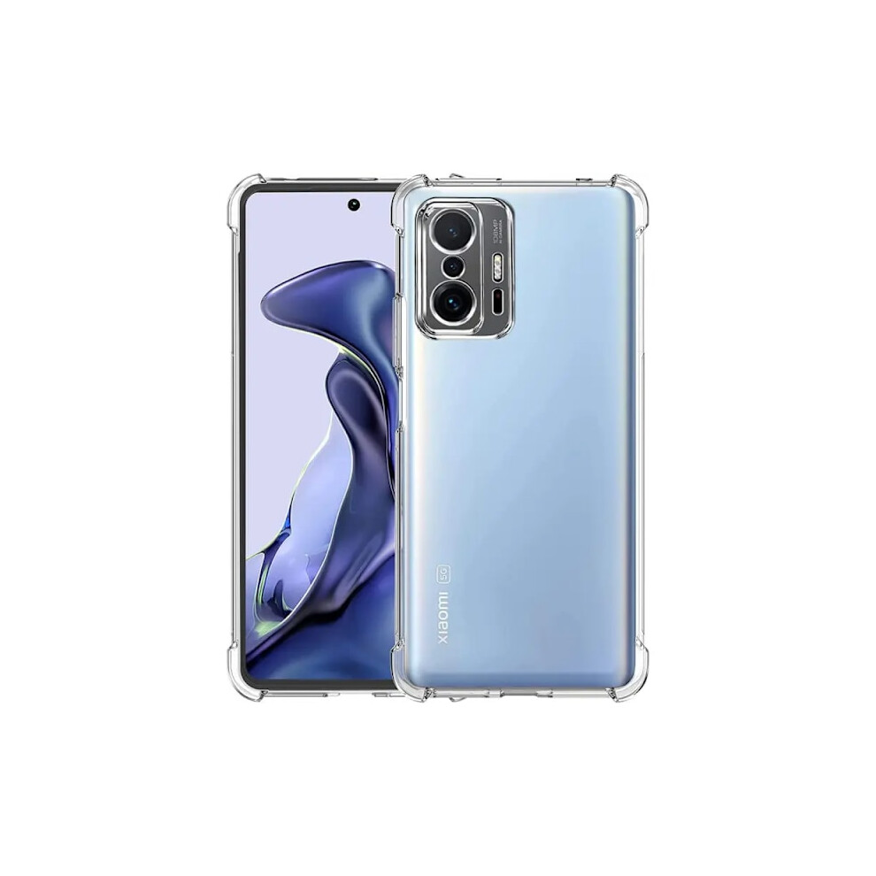 Compatible With Xiaomi 11T/ 11T Pro Premium Transparent Case: Shockproof With Reinforced Corners 9340258913570