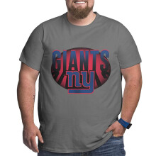 Μπλούζα Giants Men Big and Tall Sports με κοντά μανίκια με λογότυπο ομάδας ποδοσφαίρου για
