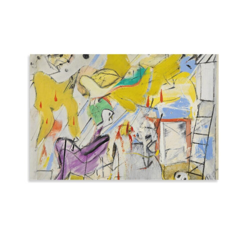 Εκτύπωση Αφηρημένου Εξπρεσιονισμού Willem De Kooning 24x36 ίντσες - Αφίσα τοίχου για