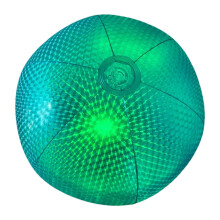 Inflatable Beach Ball for Kids - Green with Light, Perfect for Water Park, Beach Outing, Party Favors, Parent-Child Interaction Toy