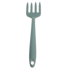 Tenedor de silicona para comer, tenedor para fideos, utensilio de cocina resistente al calor.