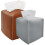 Invoibler Tissue Box Cover Holder Vierkant PU-leer 1