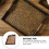 Bandeja de té de madera tipo palé, estilo retro, rectangular, para servir cosméticos y desayunos. 6