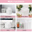 Invoibler Tissue Box Cover Holder Vierkant PU-leer 6