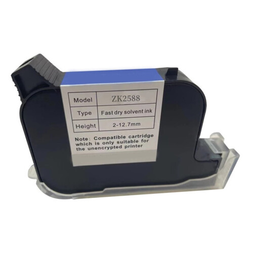 WINDLAND Εκτυπωτές Χειρός Inkjet 12,7 χιλιοστών, Μαύρο Μελάνι Διαλυτικού Γρήγορου Ξηρού