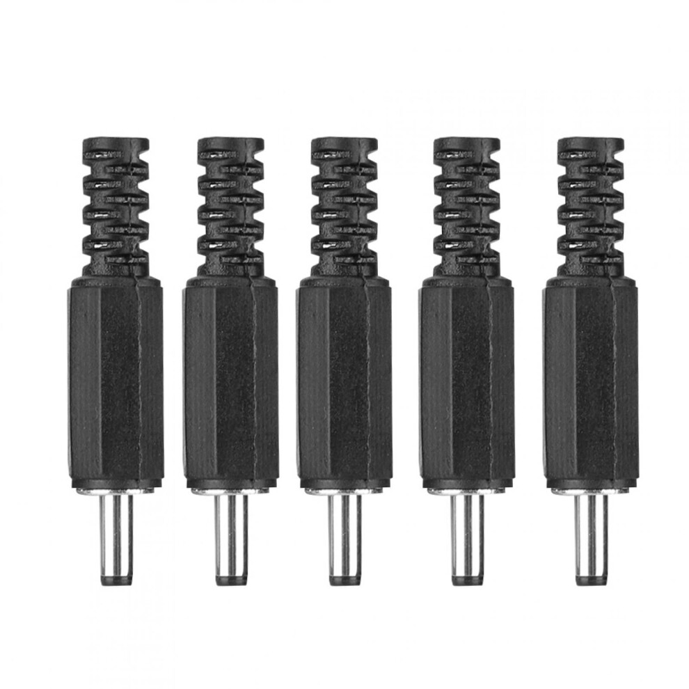 Fyearfly Enchufe De Alimentaciã³N De Cc, Pc Adaptador De Conector Coaxial De Enchufe Macho De Cc De 1,3 Mm X 3,5 Mm 9423501359643