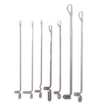 Snáthaidí Fuála Latch CHAXIN7pcs/set Uirlisí Cniotála Fíodóireachta Séalaithe Miotail Cróiseála DIY Ceardaíocht Ealaíne Lámhdhéanta