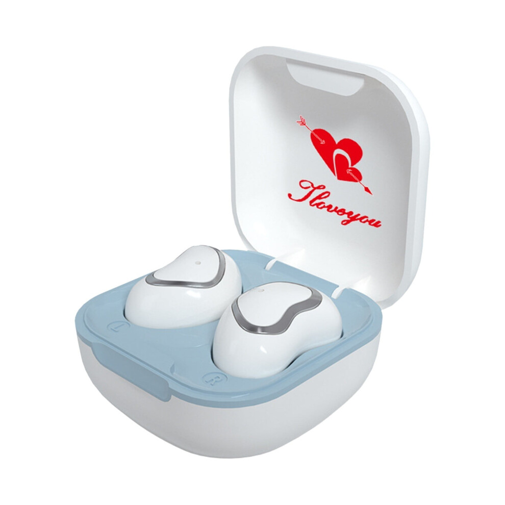 Jacenvly 2024 New Wireless Earphones Bluetooth 5.1 In-Ear Mini Headset Sport Portable Compatible With Iphone, Android 9423501360809