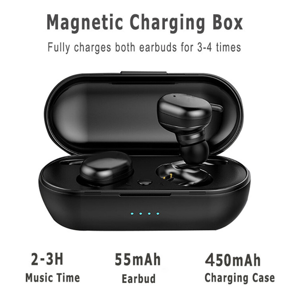 Bluetooth 5.0 Earbuds True Wireless Headset Deep Bass Twins Earphone For 9423501360786