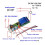 Multifunctionele relaismodule/vertragingscircuitmodule voor DC5V/12V/24V 8