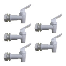 5 piezas Válvula Dispensador de Agua para Vino Interruptor Grifo Botella de Vino de Vidrio Grifo Plástico Jarra Barril de Vino Tanque de Agua Grifo