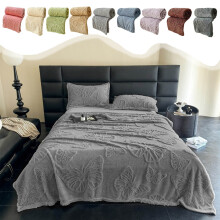 Pilota King Size, cuvertură ușoară din bumbac, husă decorativă cu cusături moi, absorbție a căldurii de vară pentru adulți și copii