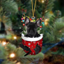 Apmemiss Clearance Haustier-Weihnachtsstrumpf für Hunde, niedlicher Plüsch-Kaminschmuck zum Aufhängen, rotes personalisiertes Weihnachtsgeschenk,